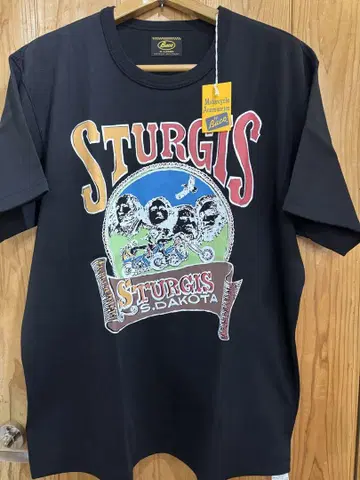 리얼 맥코이 BUCO Sturgis 블랙 티셔츠