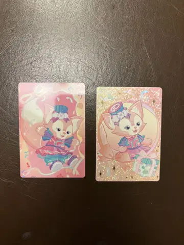 홍콩 디즈니랜드 수집용 카드 리나벨