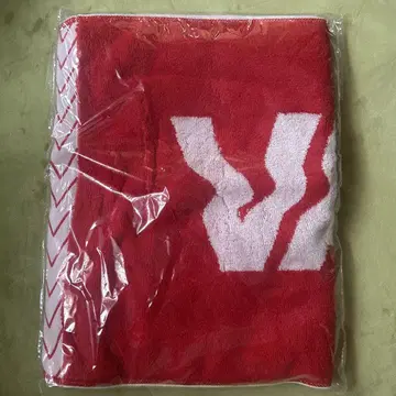 Vaundy 타월 빨간색