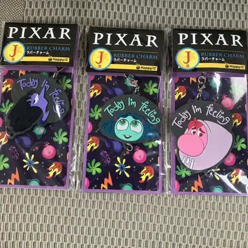 PIXAR 픽사 Happy 복권 J상 러버 참 3종 세트