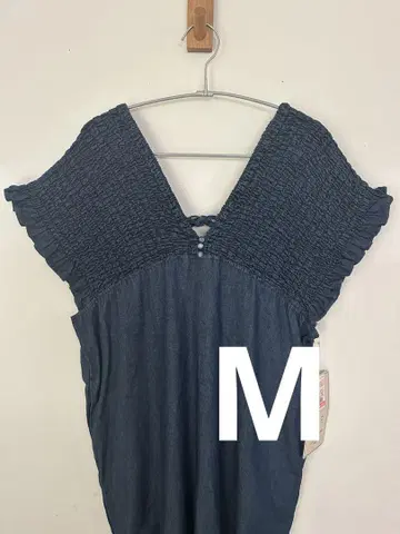 시마무라 Laxdantia 셔링 살로펫 데님 블루 M