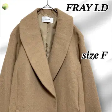 FRAY I.D 프레이 아이디 롱 코트 카멜 사이즈 F 여성용