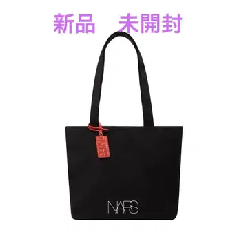 나스 블랙 토트백