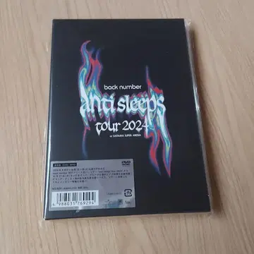 back number anti sleeps tour 2024 DVD