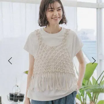 니코앤드 마크라메 프린지 베스트