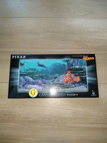 PIXAR 해피 복권 G상 캔버스 보드 니모