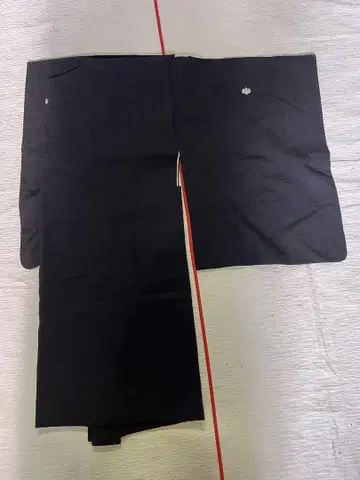c757 겉옷 문장 기모노 블랙