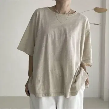 argue OVER WIDE T-SHIRTS 베이지