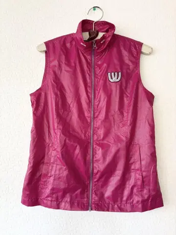 M.U SPORTS M.U 스포츠 나일론 지퍼 베스트 여성용 M