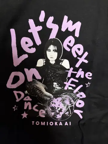 TOMIOKA AI 토미오카 아이 2025 Tour Tee 사이즈 L