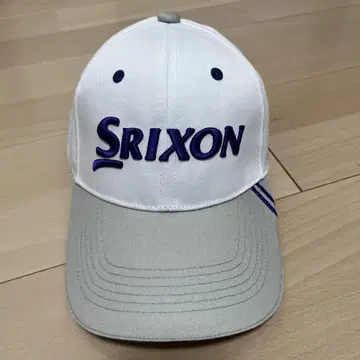 Srixon 캡 화이트 그레이 프리 사이즈