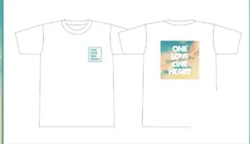 ONE LOVE ONE HEART 우리들의 로드 무비 티셔츠