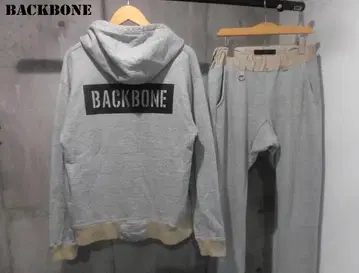 백본 BACKBONE 로고 맨투맨 셋업 상하의 세트 ML