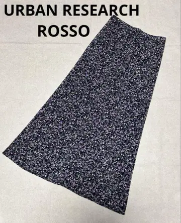 URBAN RESEARCH ROSSO 꽃무늬 롱 스커트