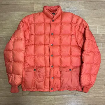 80s EDDIE BAUER 다운 자켓 오렌지