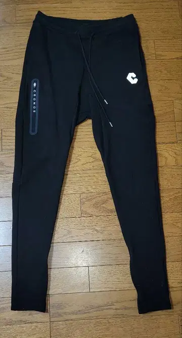 크로노스 CRONOS 블랙 조거 팬츠 S 사이즈