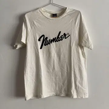 Number (N)ine 펜더 로고 티셔츠 펜더