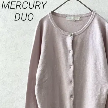 MERCURY DUO 가디건 니트 크루넥 심플 겉옷