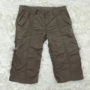 3390 브라운 하프 팬츠 캐주얼