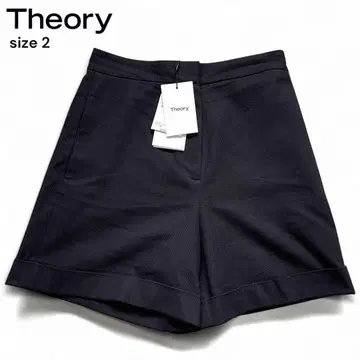 미사용 택 포함 Theory 숏팬츠 Blk/블랙 size 2