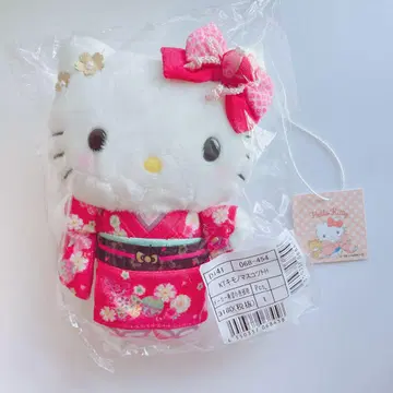 산리오 헬로키티 기모노 마스코트 홀더 HelloKitty 참
