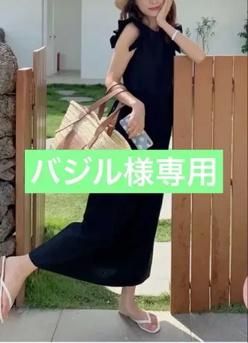 벌스데이 바쉬 클라리네 원피스 블랙