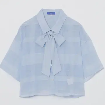 BLUE LABEL CRESTBRIDGE 체크 무늬 블라우스