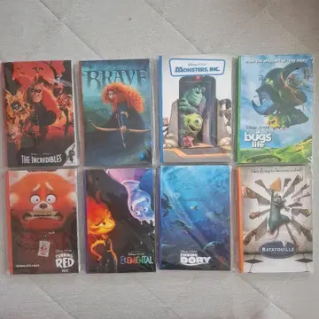 Happy 복권 PIXAR 2025 픽사 H상 엽서 북 전 8종