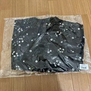 ABITOKYO 꽃 자수 시어 블루종 블랙 새상품