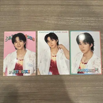 FANTASTICS 사와모토 나츠키 포토 카드 시크릿 세트