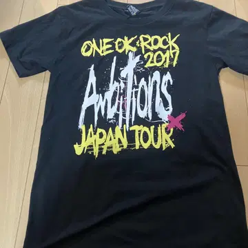 ONE OK ROCK Ambitions 투어 티셔츠 M 사이즈