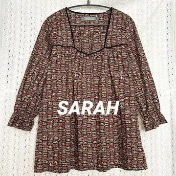 SARAH ANLAND SEA 리버티 튜닉 일본제 칼리 패턴
