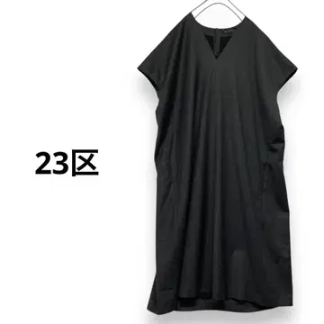 23구 슬리브리스 원피스 와이드 원피스 38