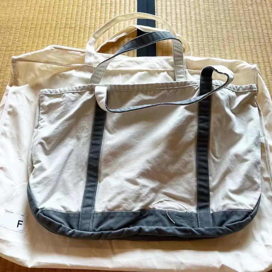 VISVIM | 비즈빔 Visvim 23SS Juneau Tote Bag (canvas) #비즈빔