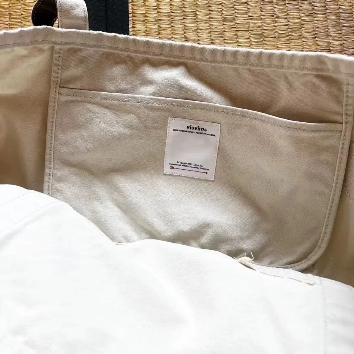 VISVIM JUNEAU TOTE (CANVAS) バッグ VISVIM Tote 24SS JUNEAU TOTE (L