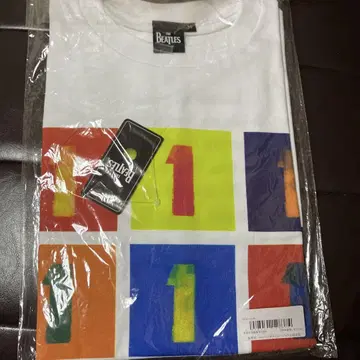 THE BEATLES '1' 출시 기념 티셔츠 비틀즈 밴딩 티셔츠