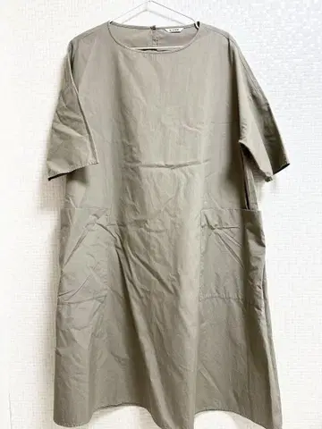 LE GLAZIK 반팔 원피스 36 카키
