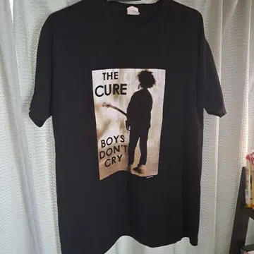 THE CURE Boys Don't Cry 티셔츠 XL