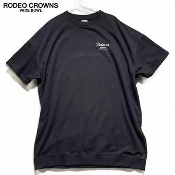 RODEO CROWNS WIDE BOWL 티셔츠 원피스 백 로고 F