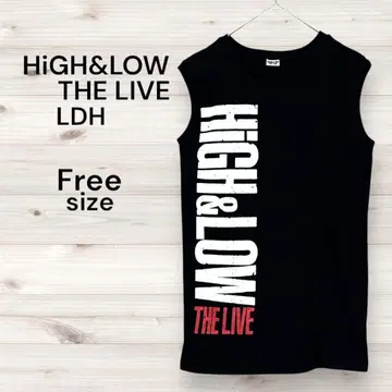 EXILE TRIBE HiGH LOW THE LIVE 슬리브리스 티셔츠