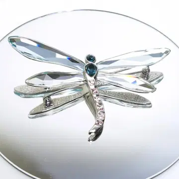 스와로브스키 드래곤 플라이 브로치 잠자리 SWAROVSKI