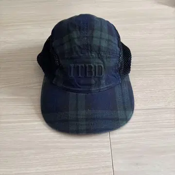인터브리드 체크 캡