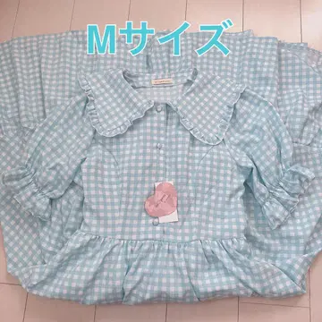 아오키 미사코 시마무라 깅엄 체크 원피스