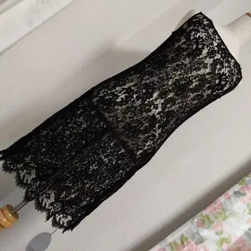 원피스 파티 드레스 전체 레이스 블랙 레이스 파티 드레스
