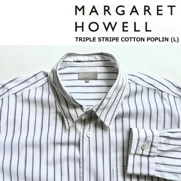 마가렛 호웰 TRIPLE STRIPLE COTTON POPLIN