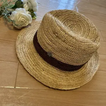CHRISTYS HATS 라피아 모자 새상품급