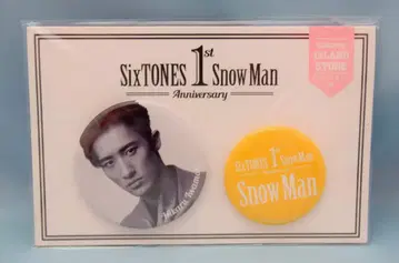 Snow Man 1st Anniversry 이와모토 테루 캔뱃지 세트