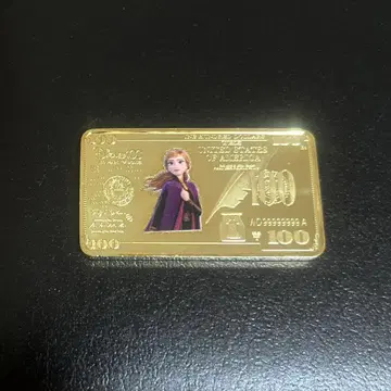 디즈니 100주년 코인 기념 코인 안나와 눈의 여왕 안나