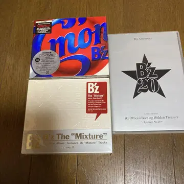 B'z The Mixture & 20주년 기념 회원 한정판 DVD