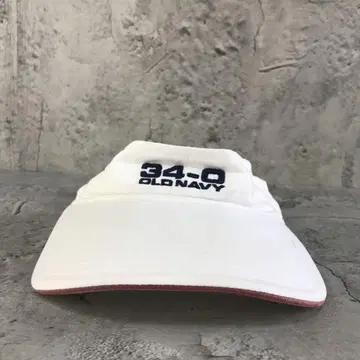 cy391 구제 의류 모자 선바이저 화이트 90s Y2K